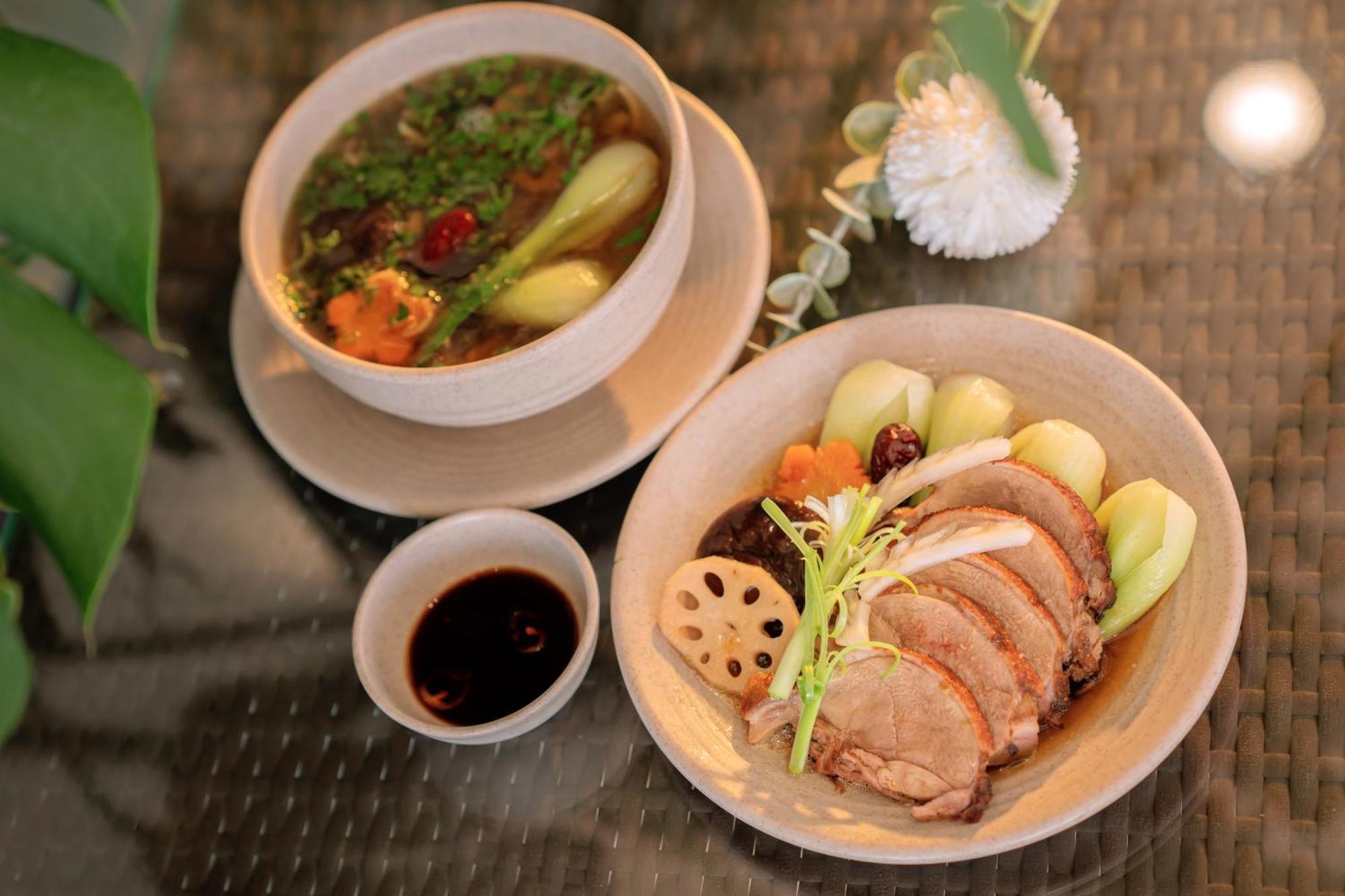 Song Tien Hotel Митхо Экстерьер фото